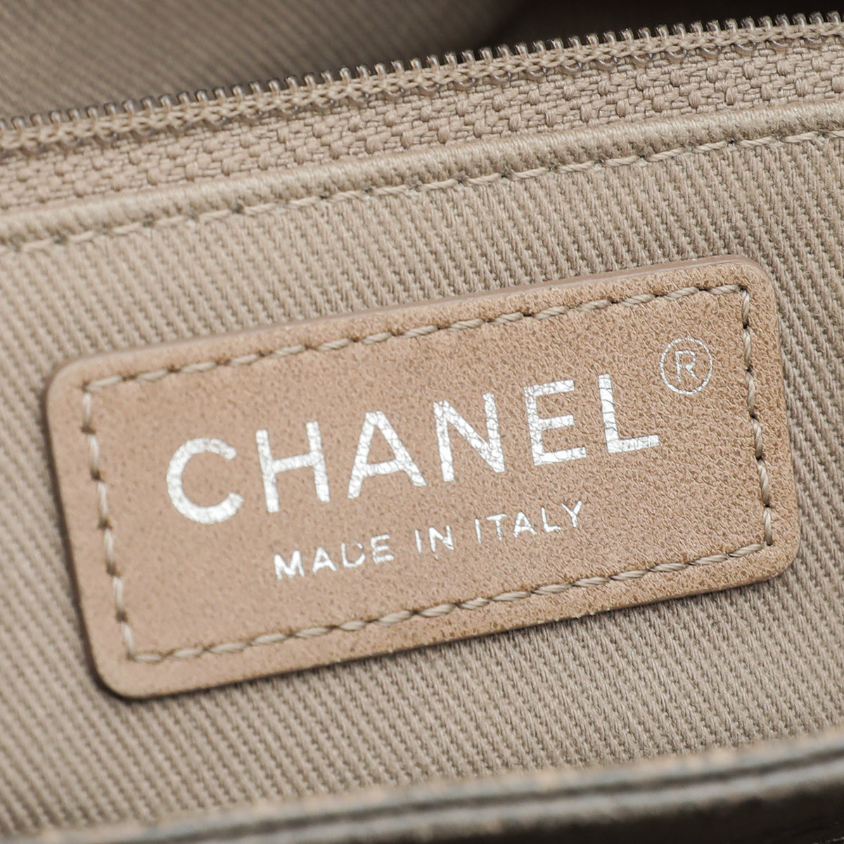 Chanel Brown CC Plate Hobo Flap Bag-Chanel-THE CLOSET