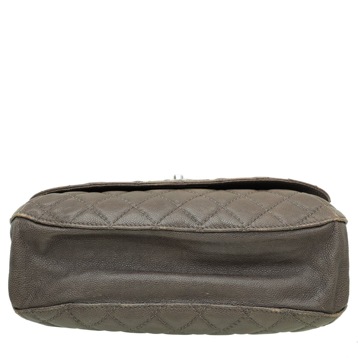 Chanel Brown CC Plate Hobo Flap Bag-Chanel-THE CLOSET