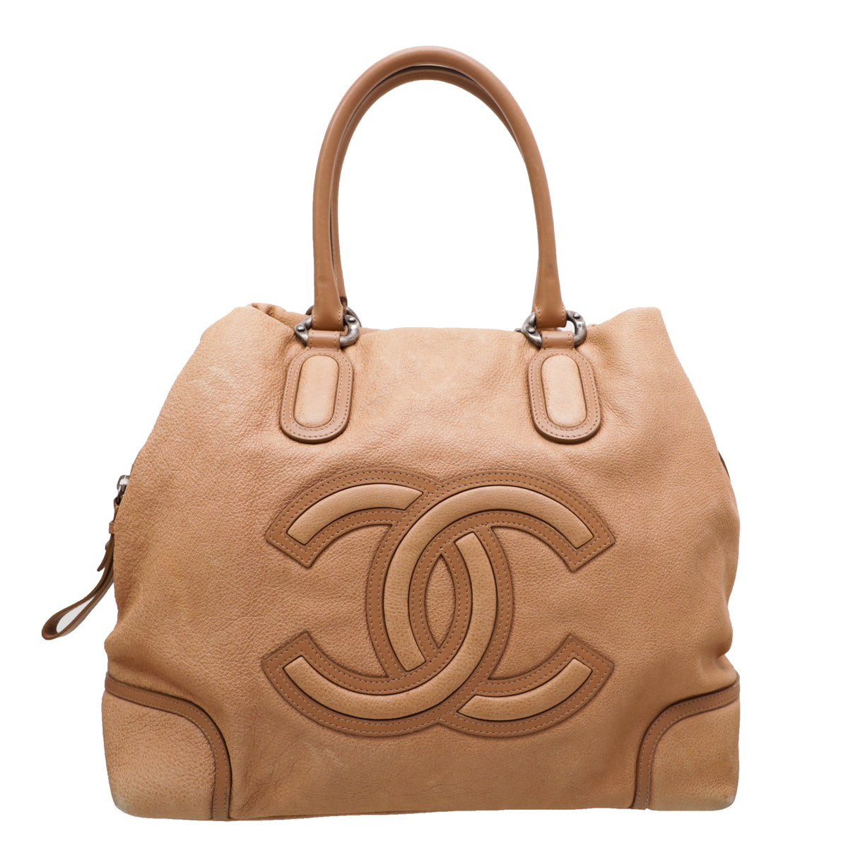 Chanel Camel CC Spring 2011 Tote Bag-Chanel-THE CLOSET