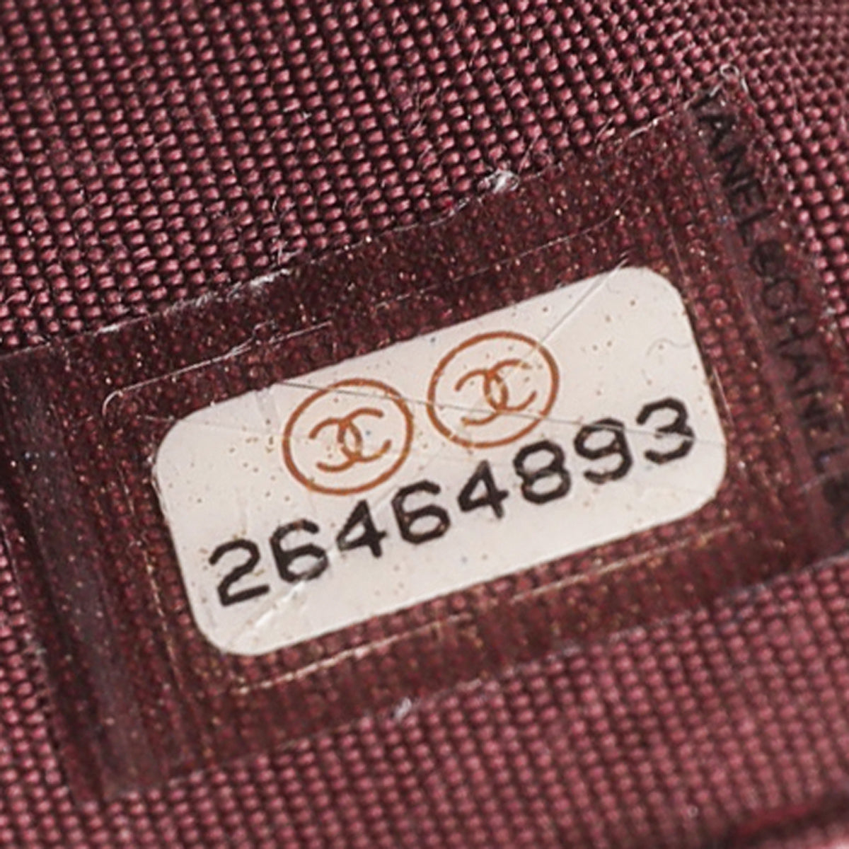 Chanel Burgundy CC Studded Rock Quilted Card Holder-Chanel-THE CLOSET