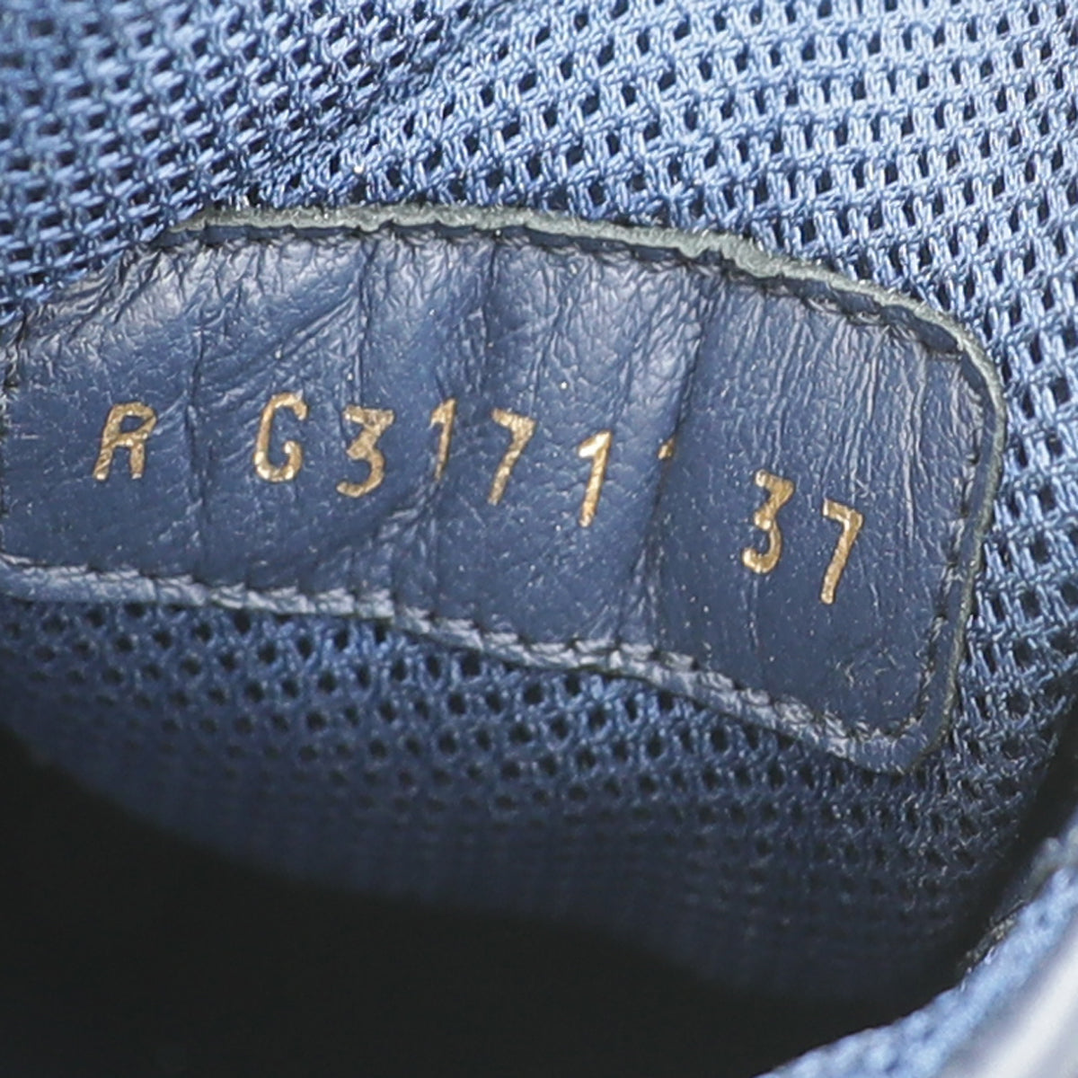 Chanel Blue CC Trainer Sneaker 37-Chanel-THE CLOSET