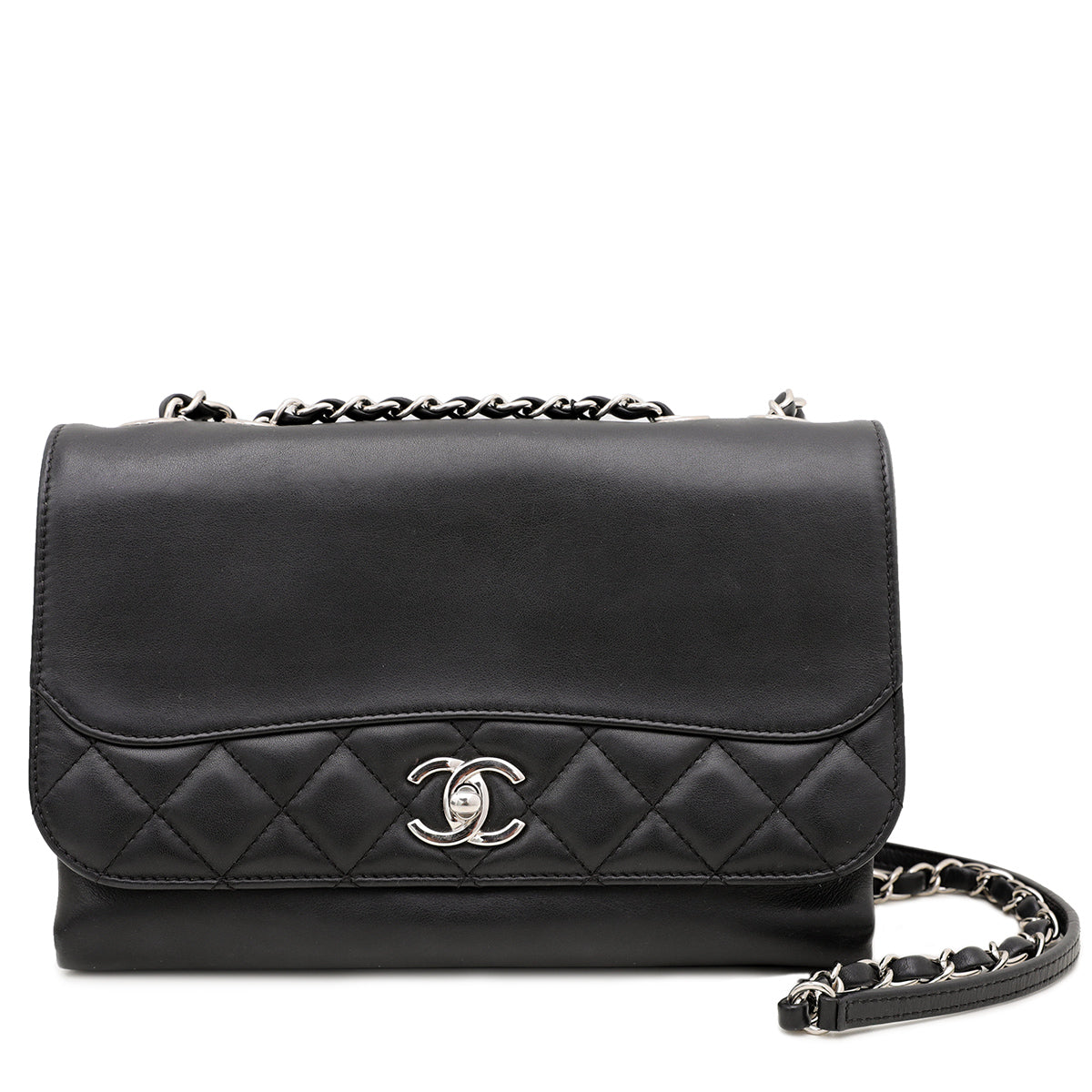 Chanel Black CC Tramezzo Flap Bag-Chanel-THE CLOSET