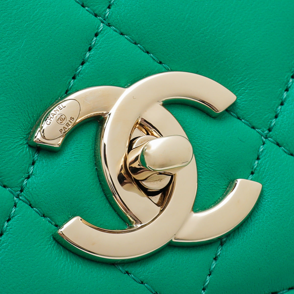 Chanel Green CC Trendy Small Bag-Chanel-THE CLOSET