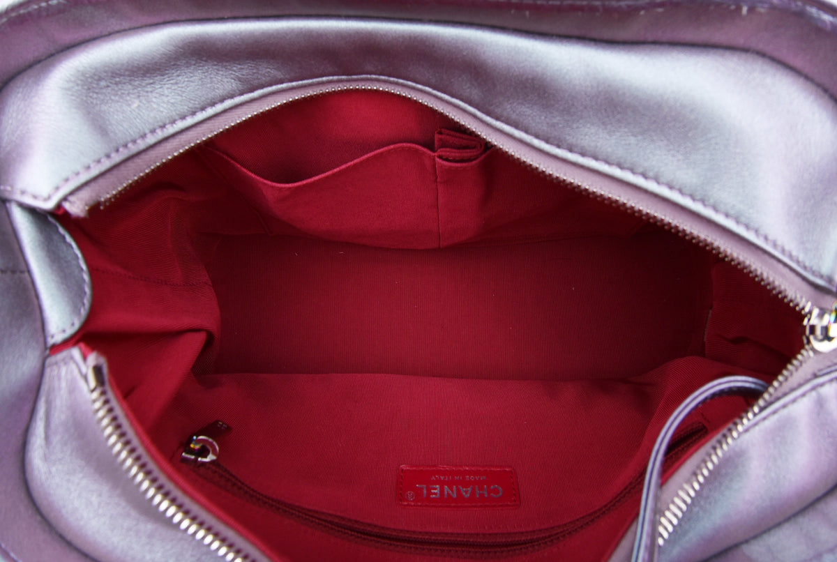 Chanel Purple Rainbow CC Unicorn Gabrielle Iridescent Bag-Chanel-THE CLOSET