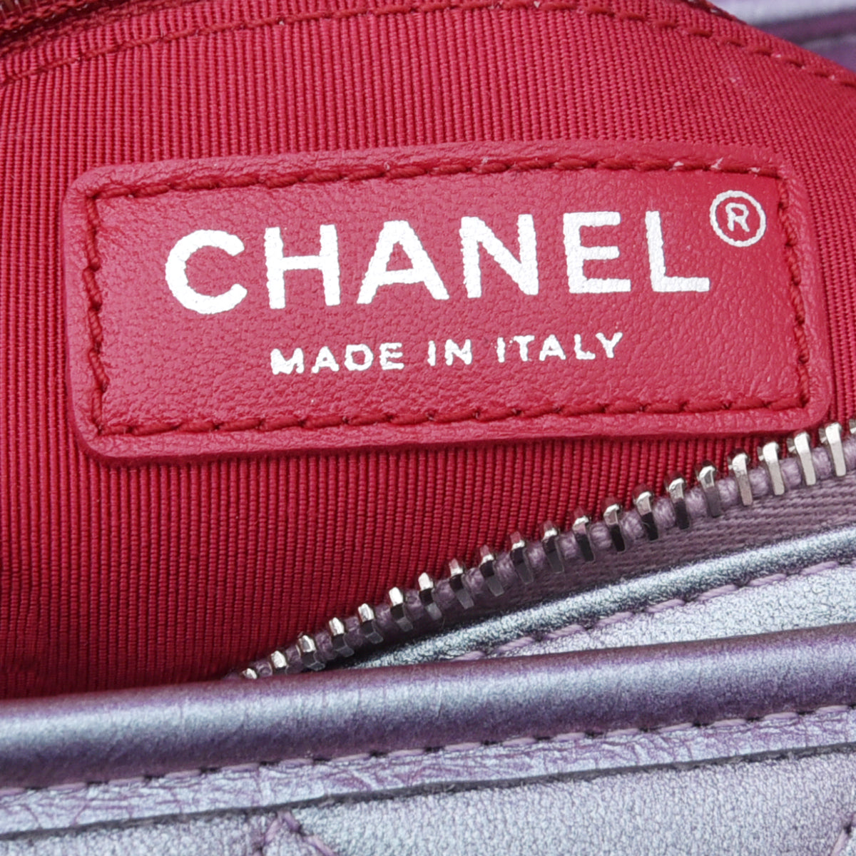 Chanel Purple Rainbow CC Unicorn Gabrielle Iridescent Bag-Chanel-THE CLOSET