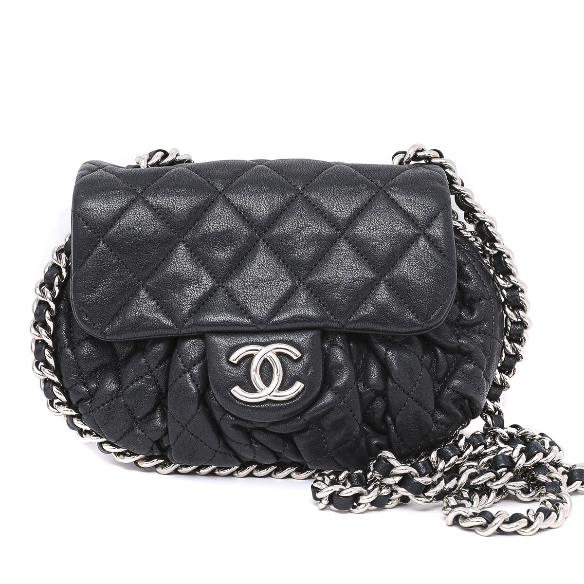 Chanel Black Chain Around Flap Bag-Chanel-THE CLOSET