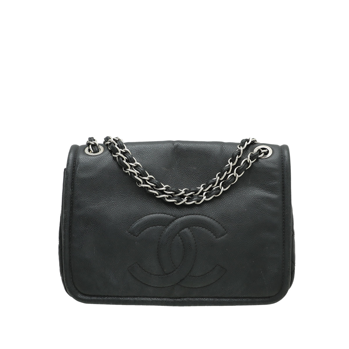 Chanel Black CC Flap Large Bag-Chanel-THE CLOSET