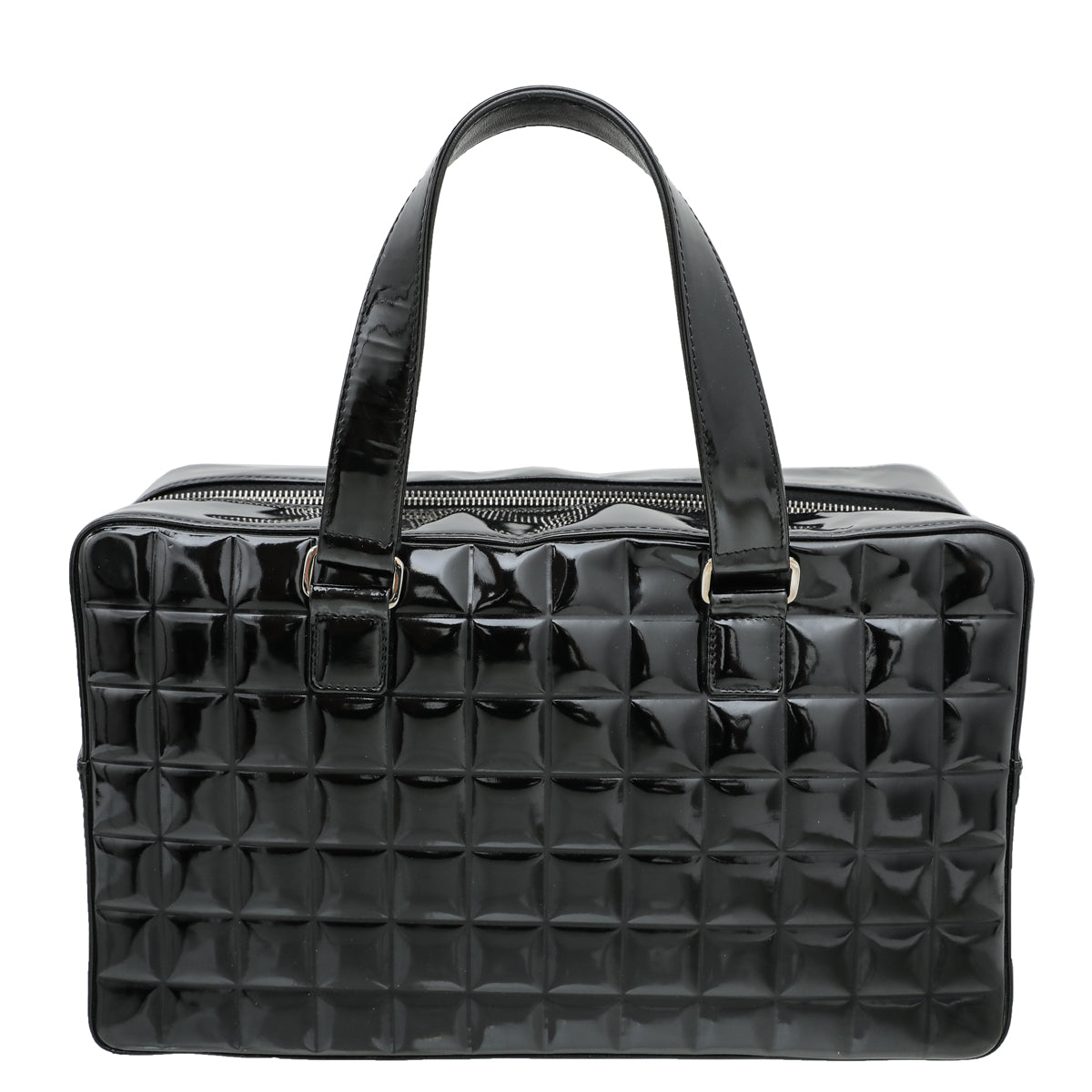 Chanel Black Chocolate Bar Bowler Bag