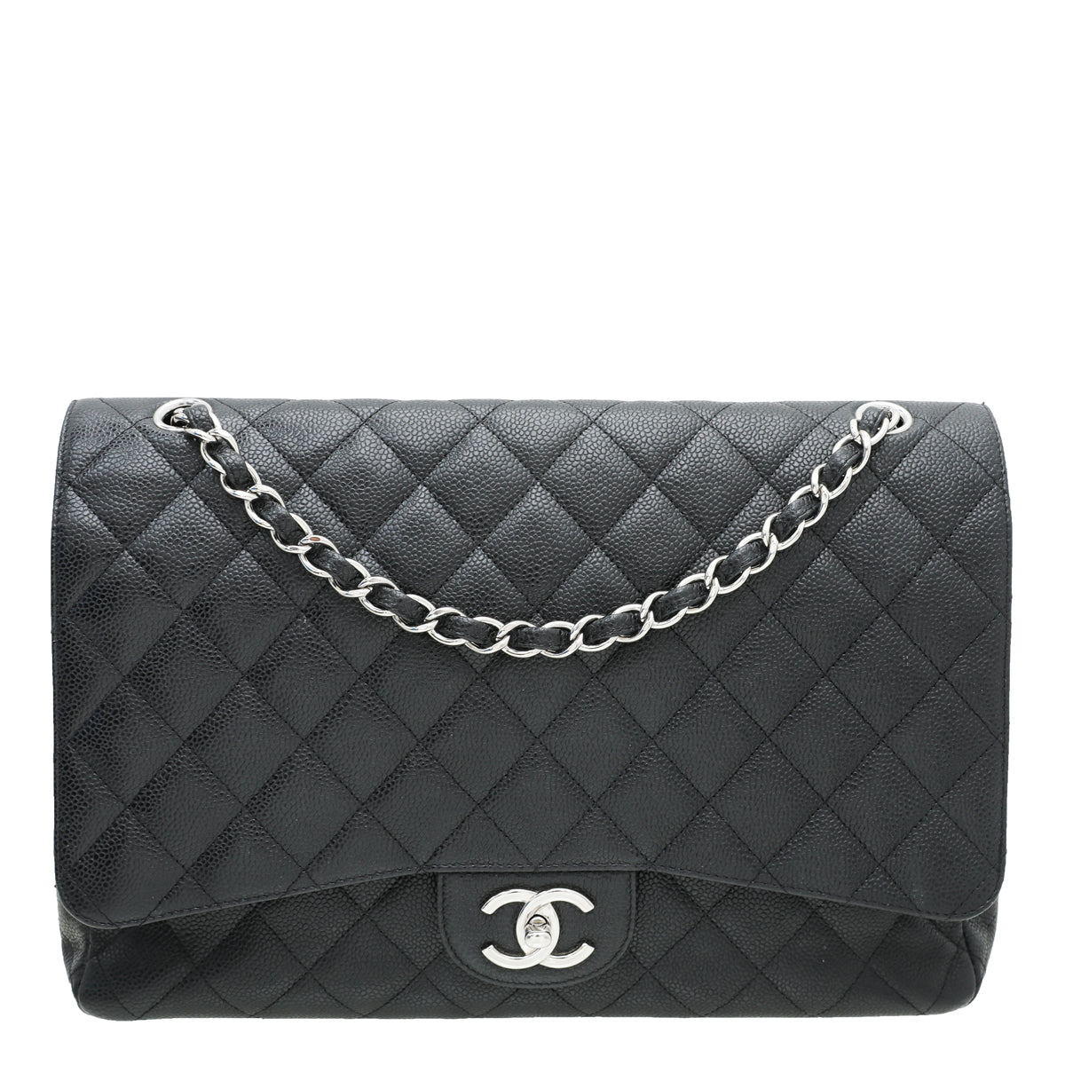 Chanel Black Classic Double Flap Bag-Chanel-THE CLOSET