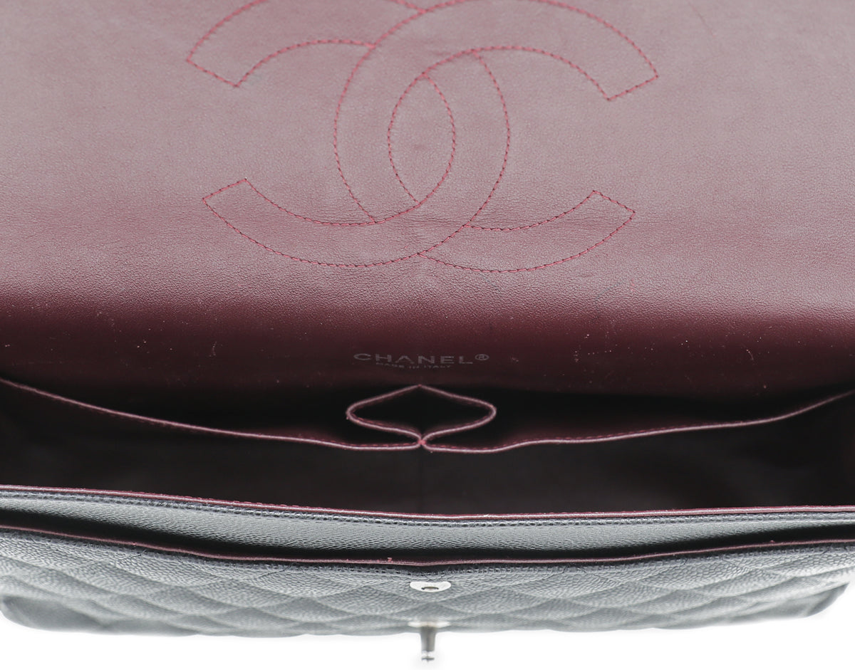 Chanel Black Classic Double Flap Bag-Chanel-THE CLOSET