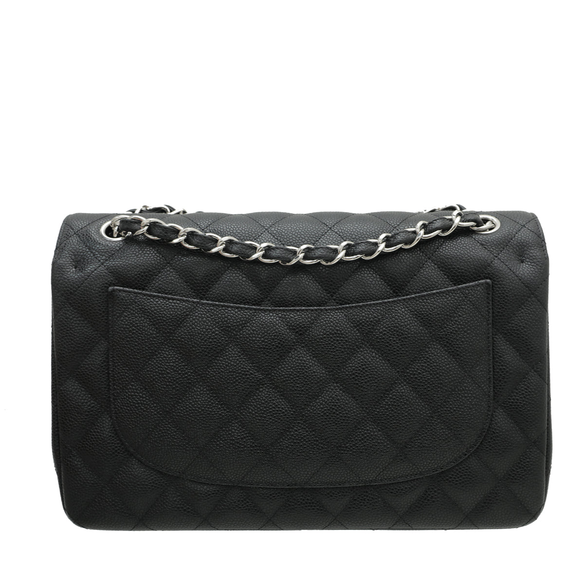 Chanel Black Classic Double Flap Jumbo Bag-Chanel-THE CLOSET