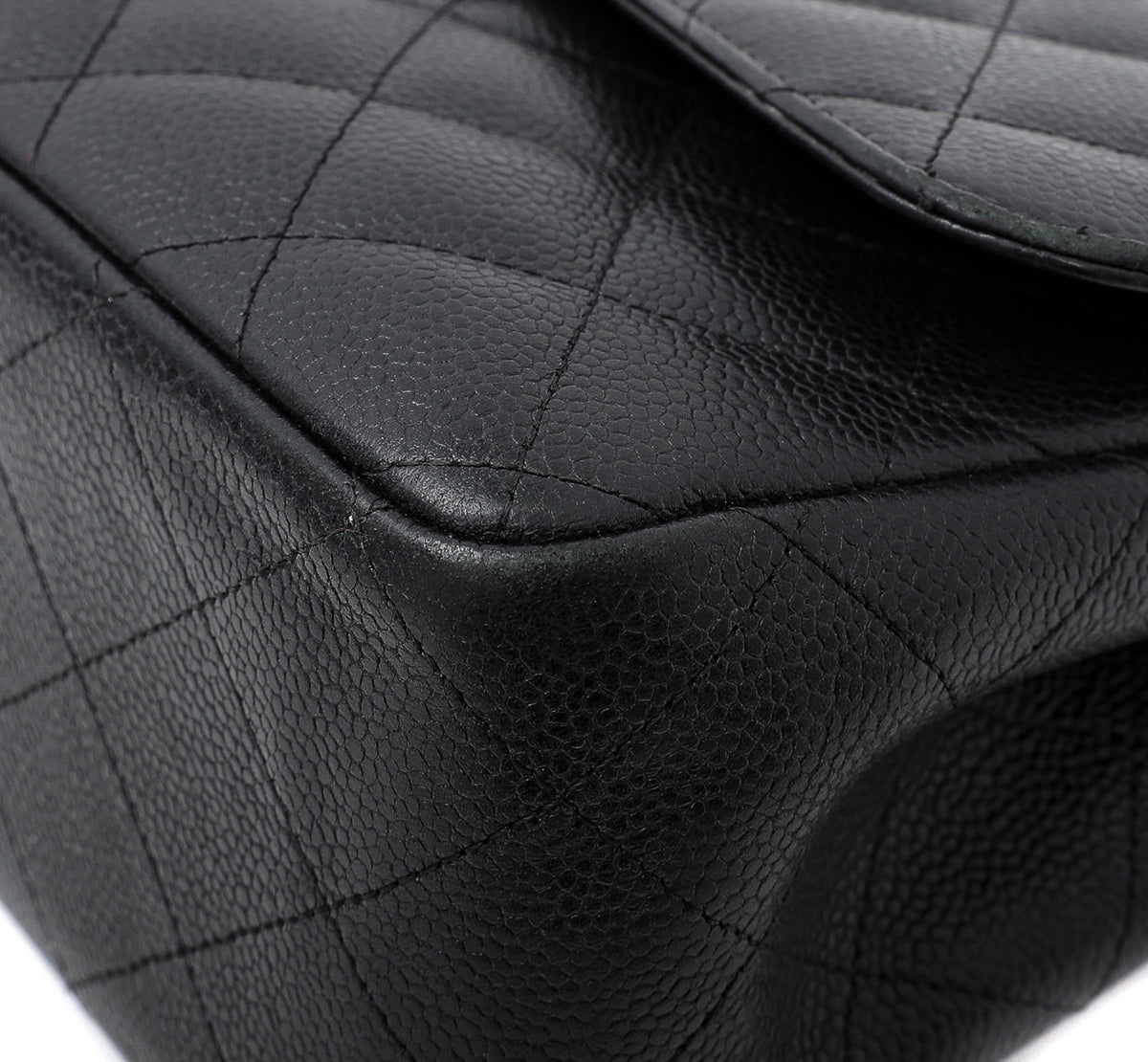 Chanel Black Classic Double Flap Jumbo Bag-Chanel-THE CLOSET