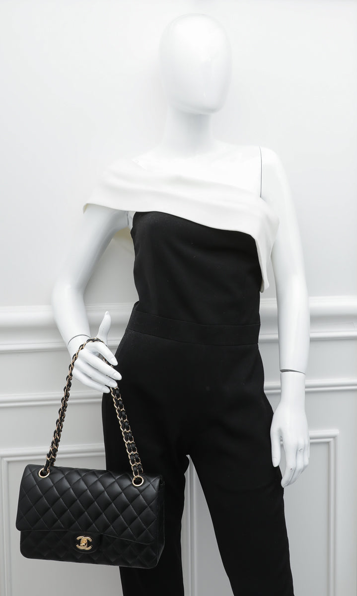 Chanel Black Classic Double Flap Bag