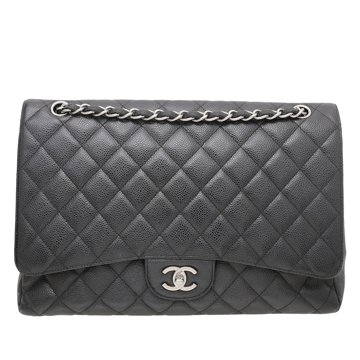 Chanel Black Classic Single Flap Bag-Chanel-THE CLOSET