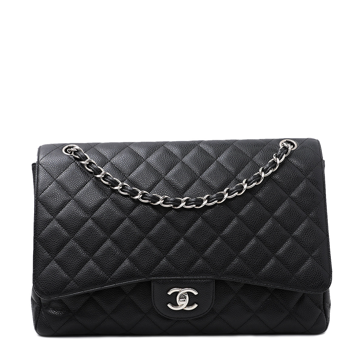 Chanel Black Classic Single Flap Bag-Chanel-THE CLOSET
