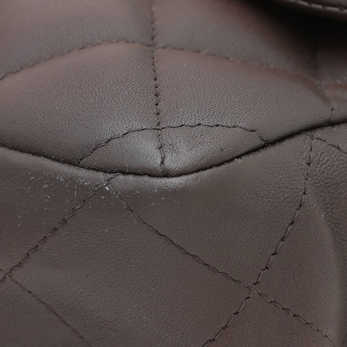 Chanel Chocolate Brown Classic Single Flap Jumbo Bag-Chanel-THE CLOSET