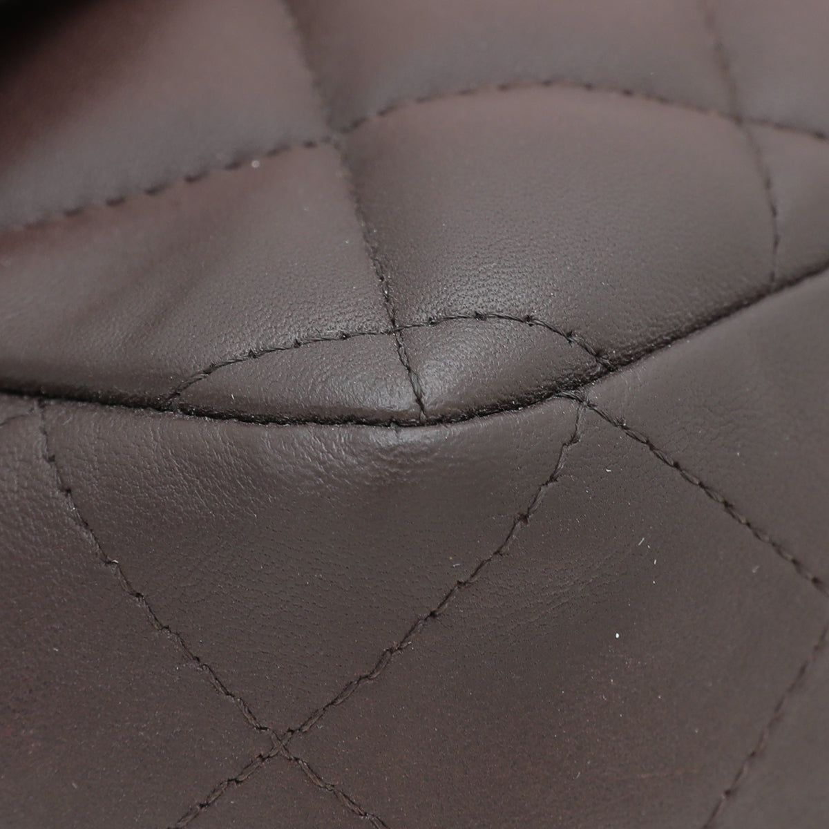 Chanel Chocolate Brown Classic Single Flap Jumbo Bag-Chanel-THE CLOSET