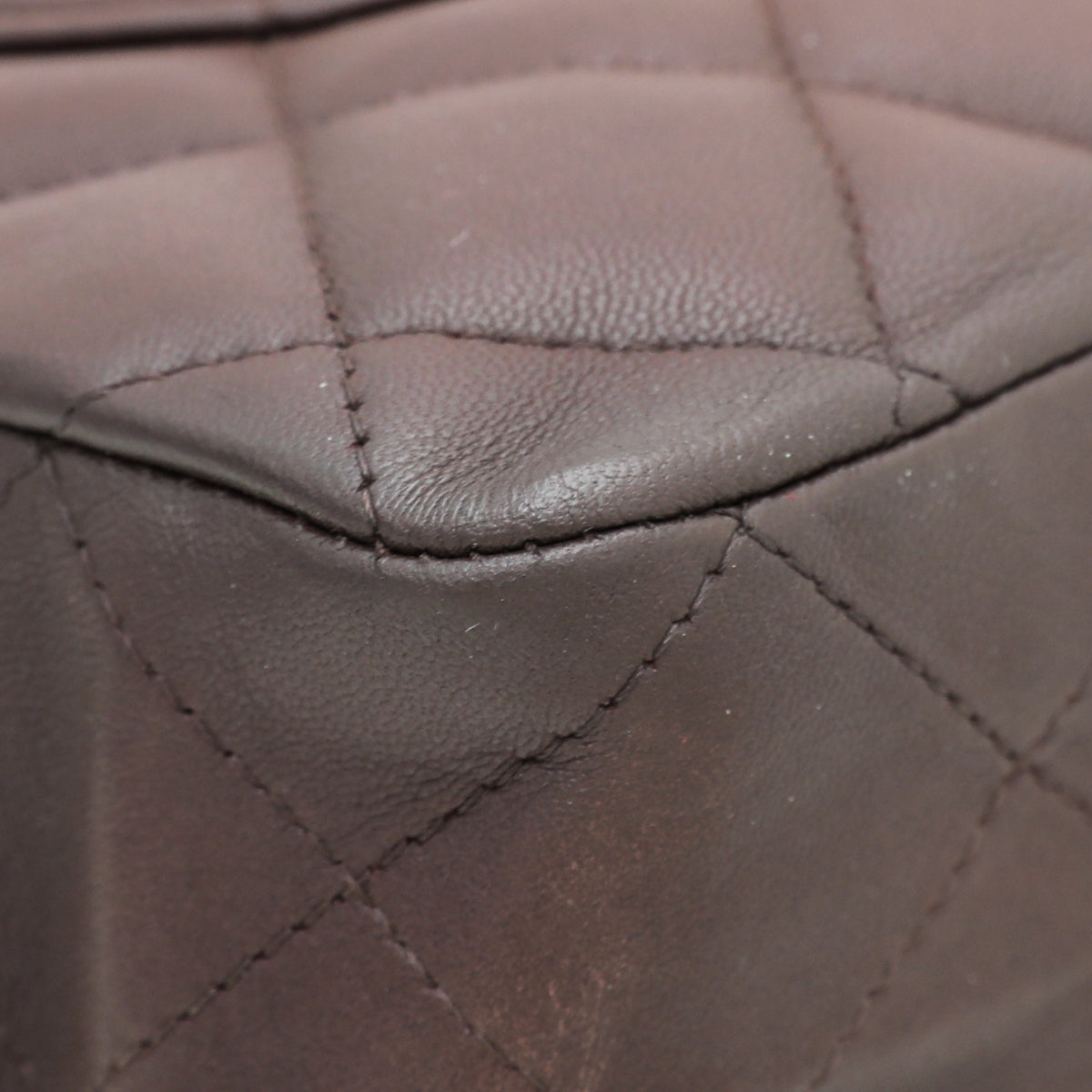 Chanel Chocolate Brown Classic Single Flap Jumbo Bag-Chanel-THE CLOSET