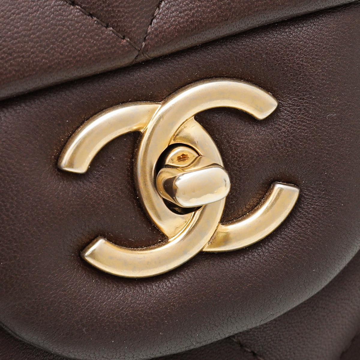 Chanel Chocolate Brown Classic Single Flap Jumbo Bag-Chanel-THE CLOSET