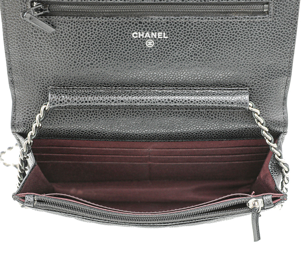 Chanel Black Classic Wallet On Chain-Chanel-THE CLOSET