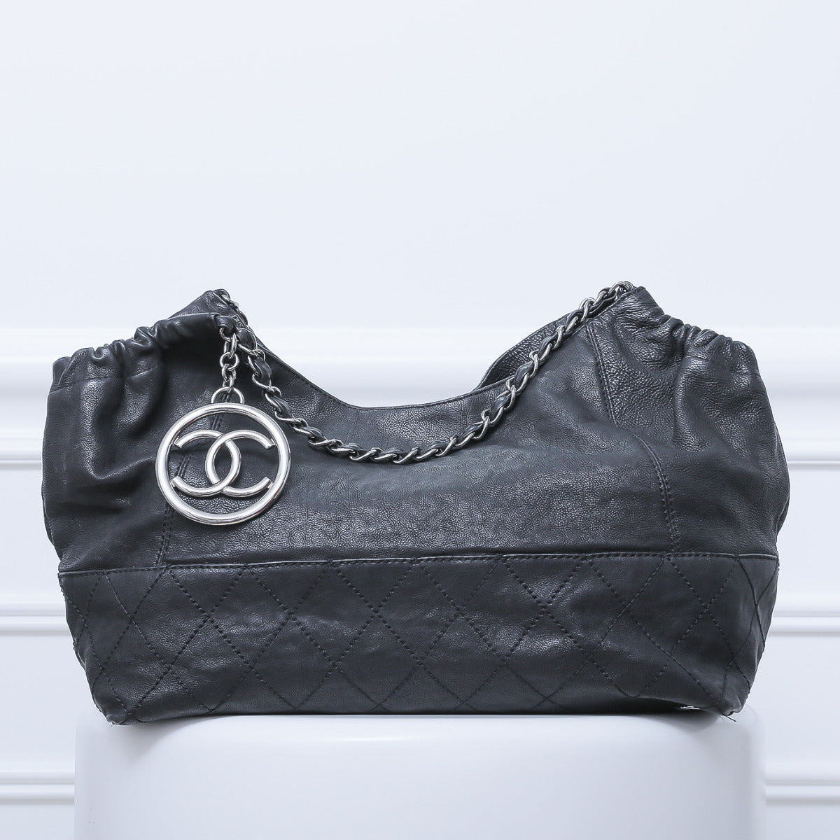Chanel Black Coco Cabas Medium Bag-Chanel-THE CLOSET