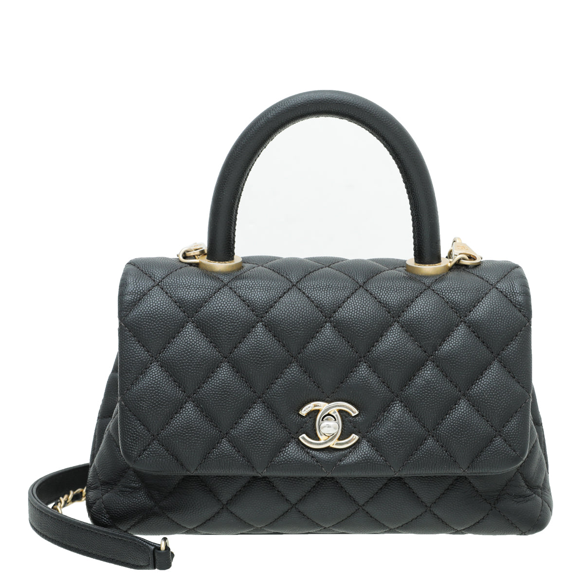 Chanel Black Coco Handle Bag-Chanel-THE CLOSET