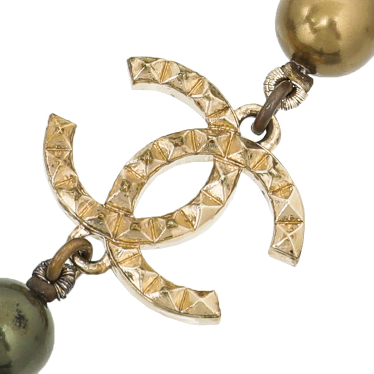 Chanel Multicolor Cube Pearl CC Star Double Strand Necklace-Chanel-THE CLOSET