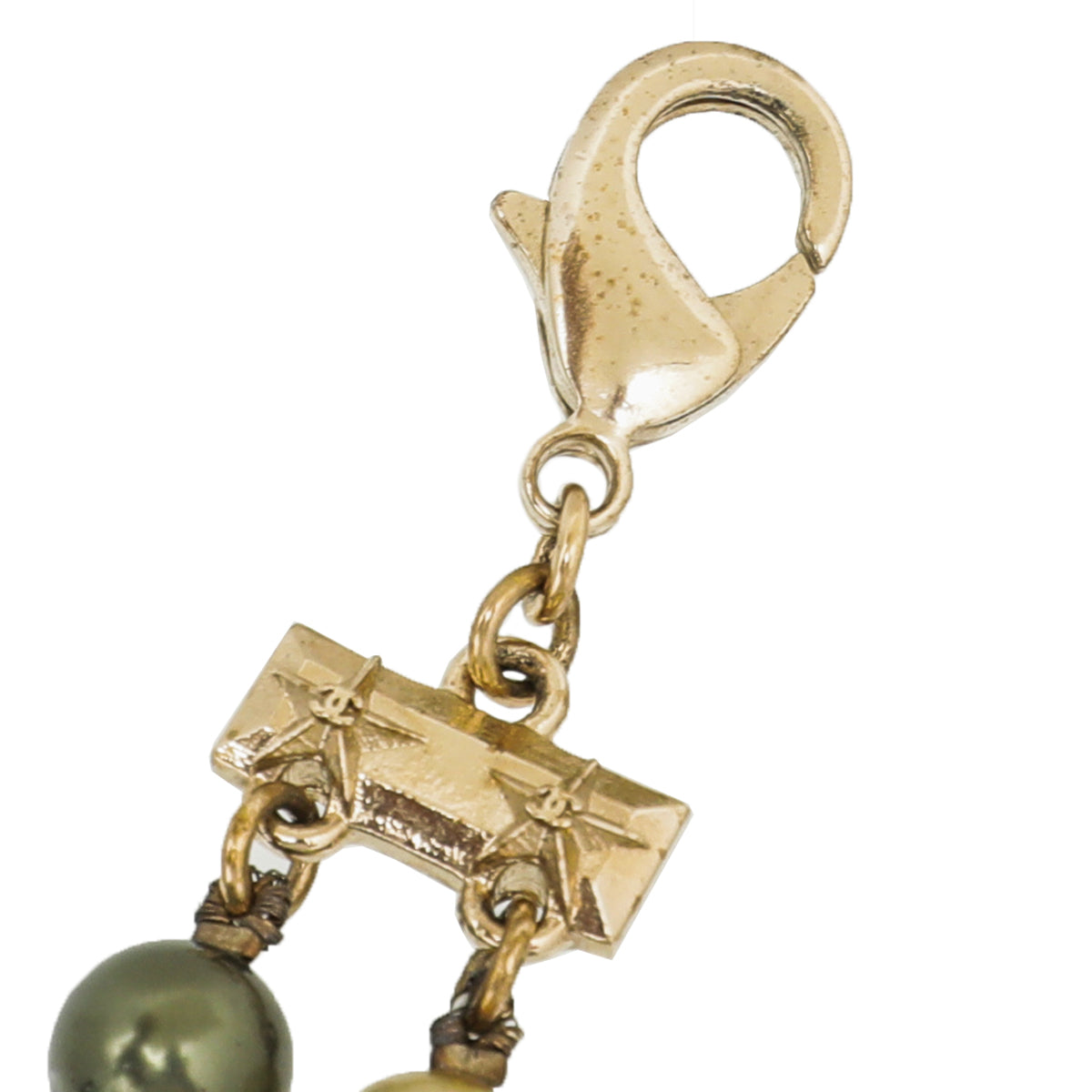 Chanel Multicolor Cube Pearl CC Star Double Strand Necklace-Chanel-THE CLOSET