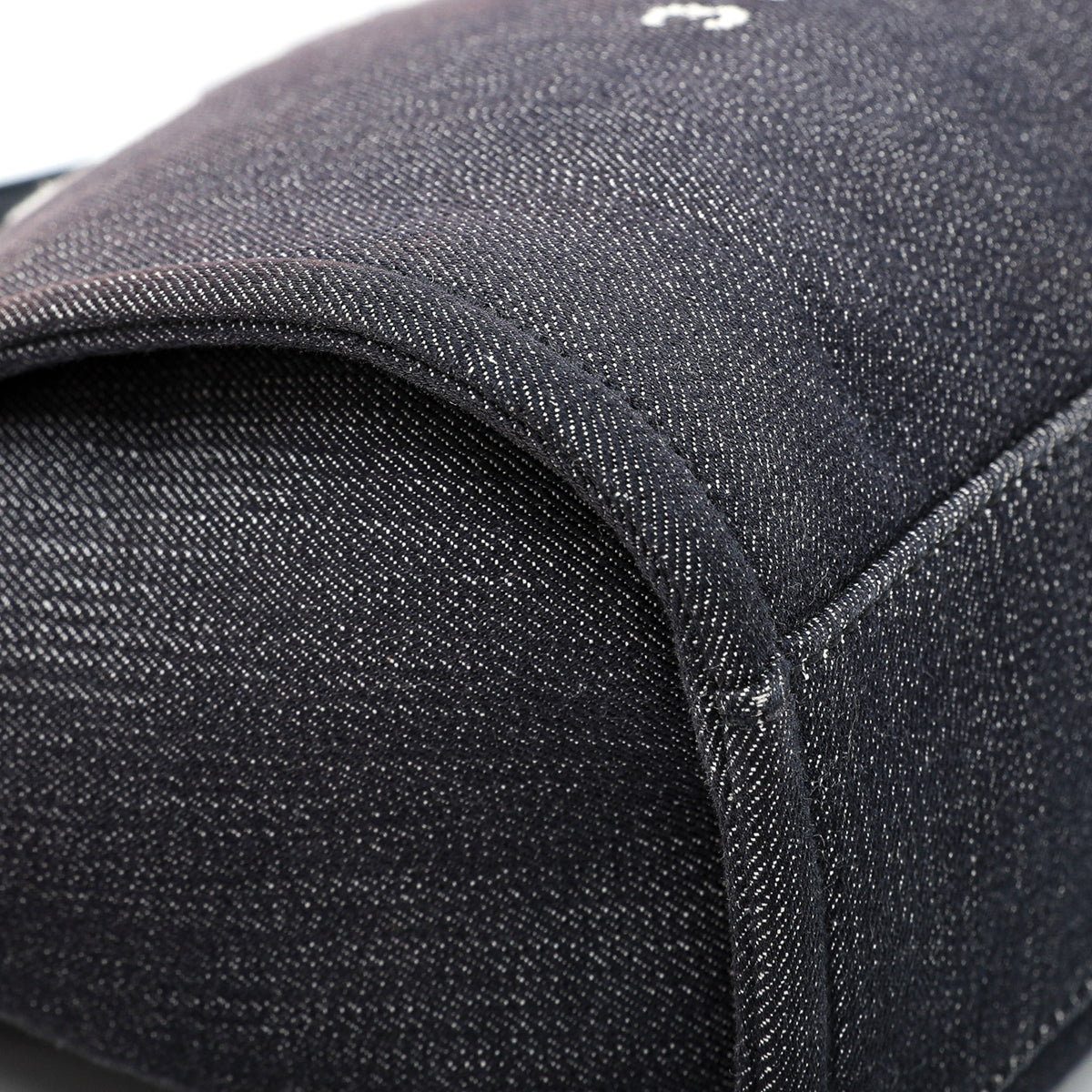 Chanel Denim Blue Deauville Shopping Tote Bag-Chanel-THE CLOSET