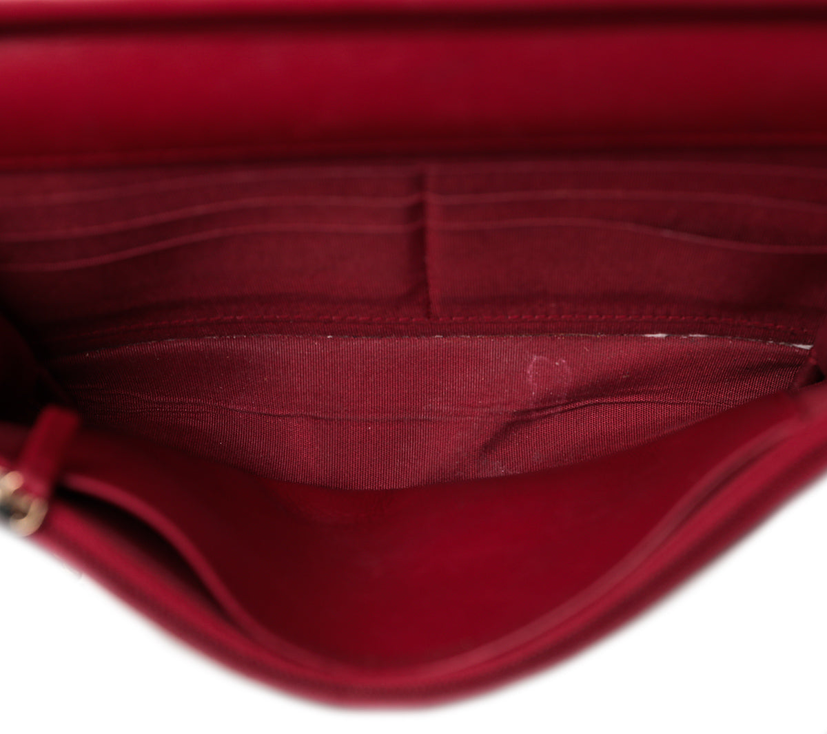 Chanel Dark Red CC Diamond Bag-Chanel-THE CLOSET