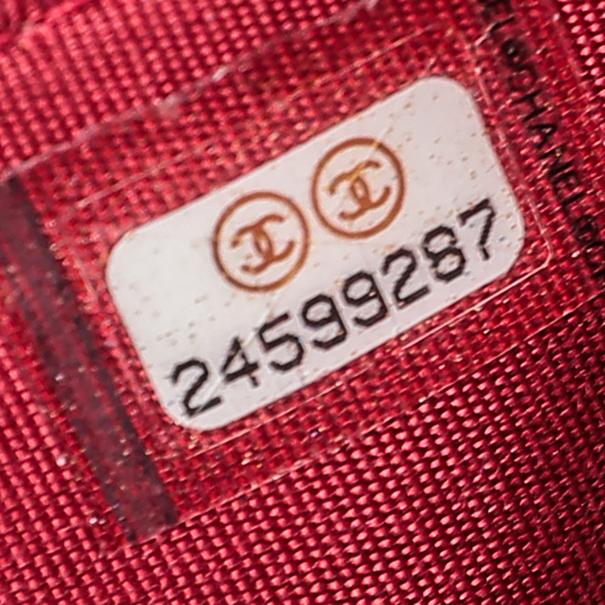 Chanel Dark Red CC Diamond Bag-Chanel-THE CLOSET