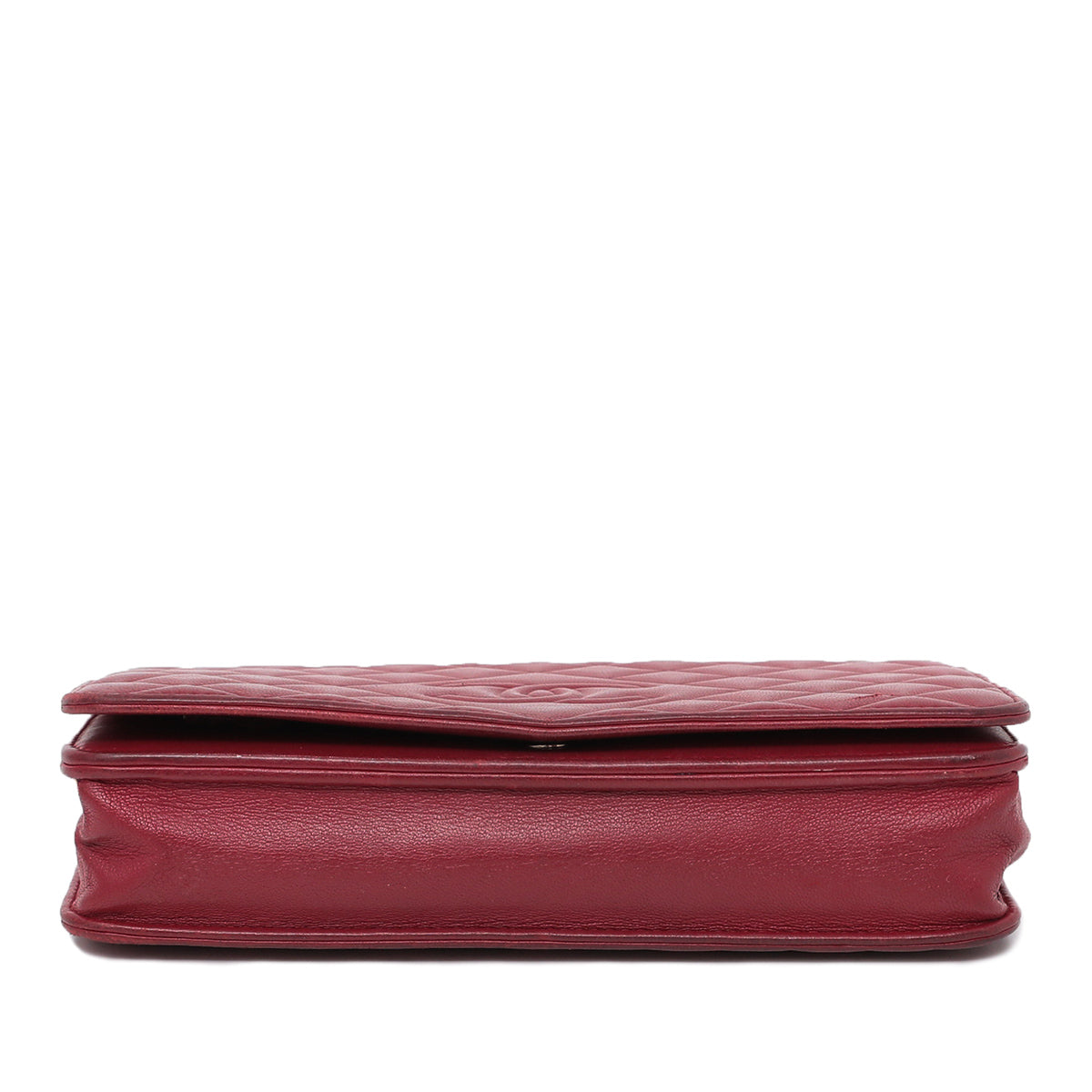 Chanel Dark Red CC Diamond Bag-Chanel-THE CLOSET