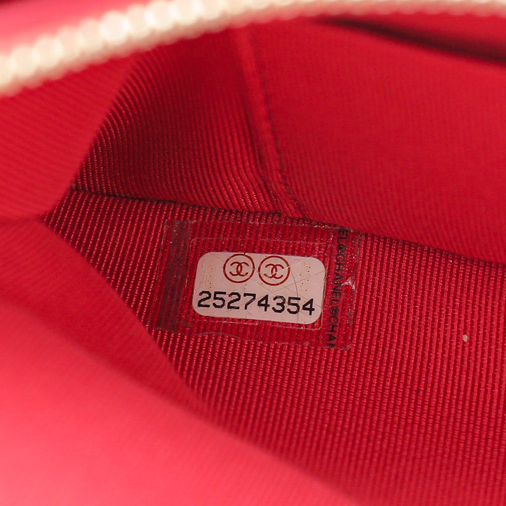 Chanel Pink Double Zip Wallet On Chain-Chanel-THE CLOSET