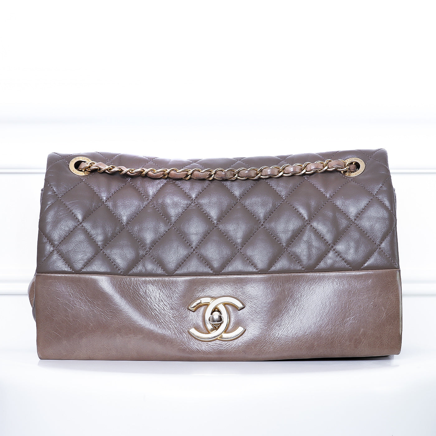Chanel Brown Full Flap Shoulder Bag-Chanel-THE CLOSET