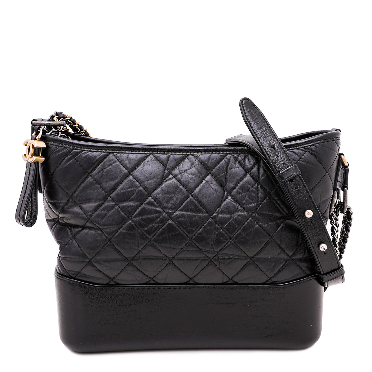 Chanel Black Gabrielle Hobo Medium Bag-Chanel-THE CLOSET