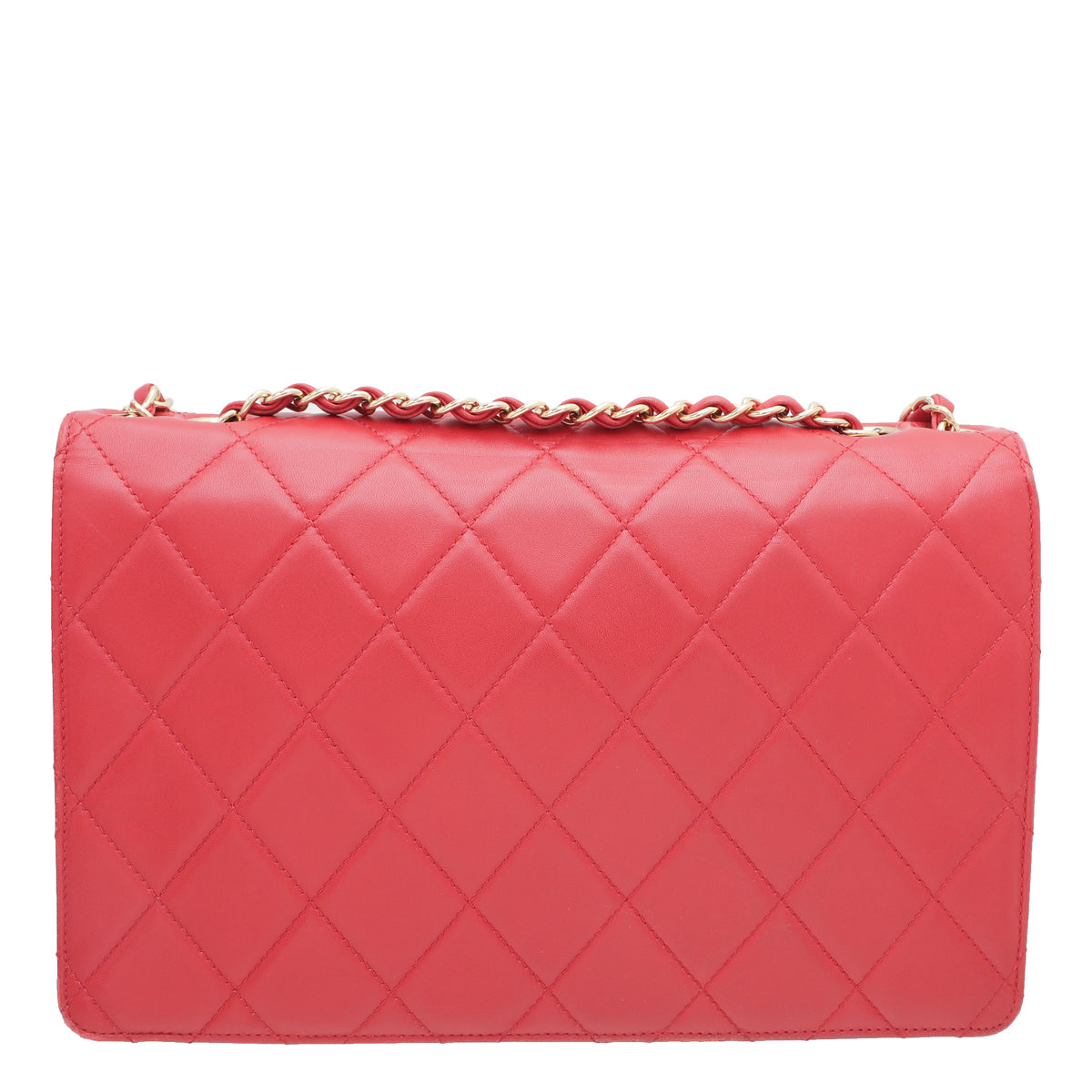 Chanel Red Golden Class Flap Bag-Chanel-THE CLOSET