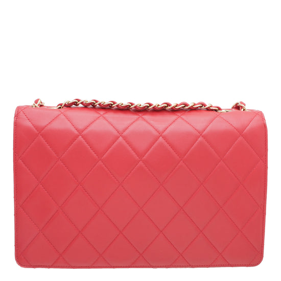 Chanel Red Golden Class Flap Bag