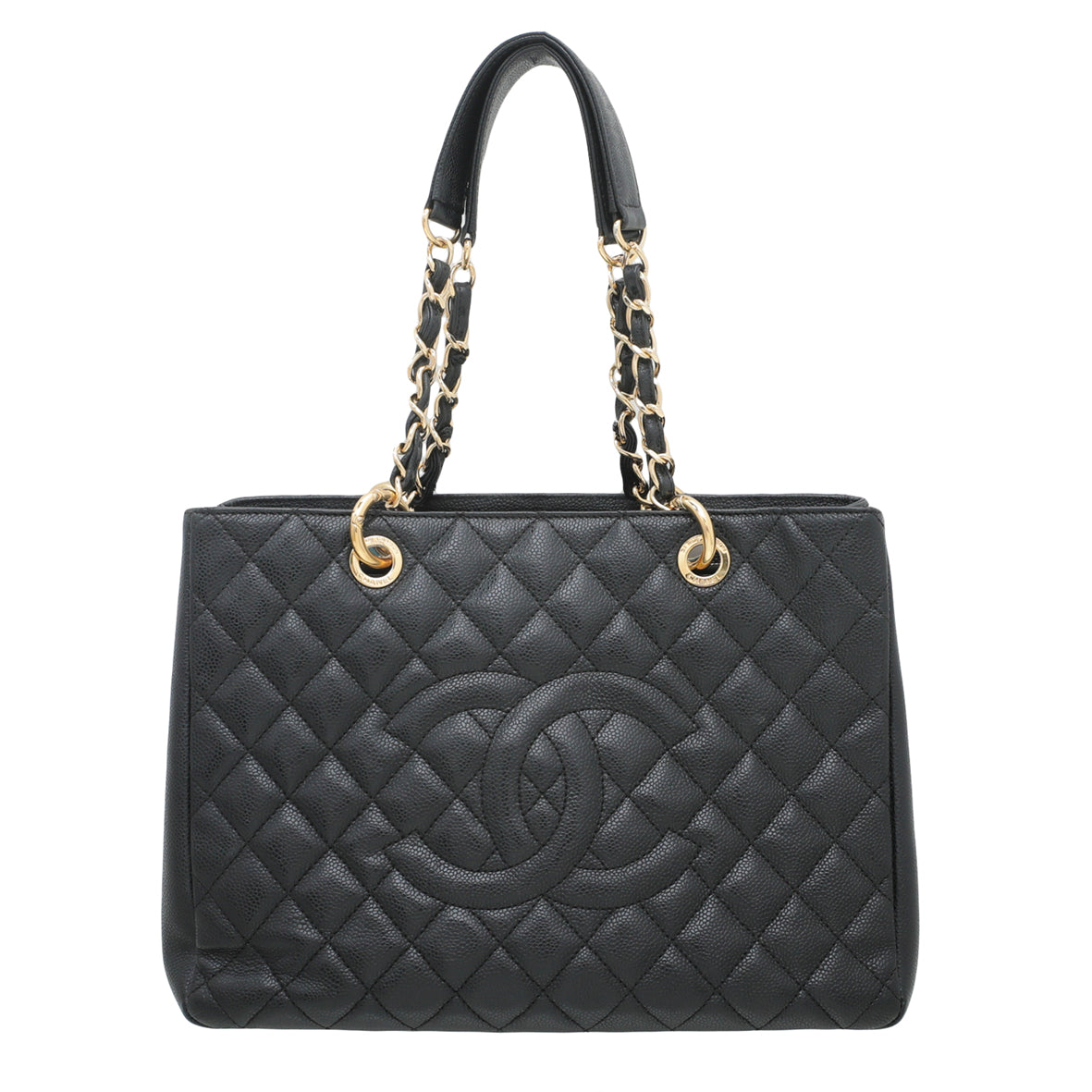 Chanel Black Grand Shopping Tote Bag-Chanel-THE CLOSET