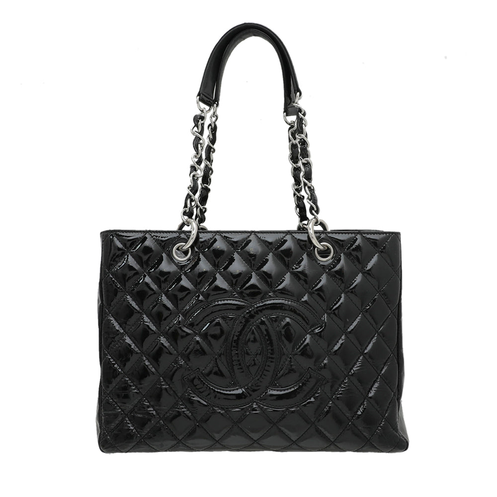 Chanel Black Grand Shopping Tote GST Bag-Chanel-THE CLOSET