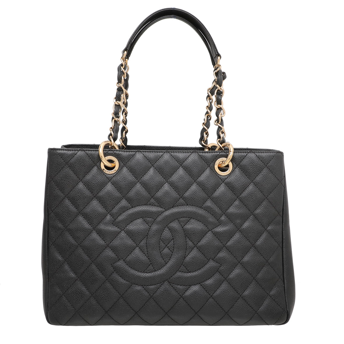 Chanel Black Grand Shopping Tote Medium Bag-Chanel-THE CLOSET