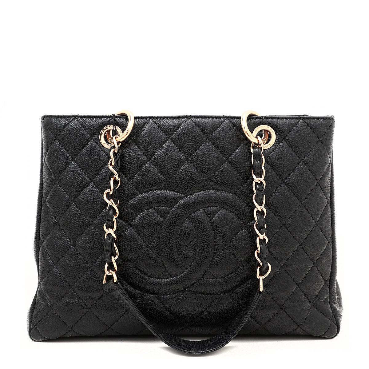 Chanel Black GST Tote Medium Bag-Chanel-THE CLOSET