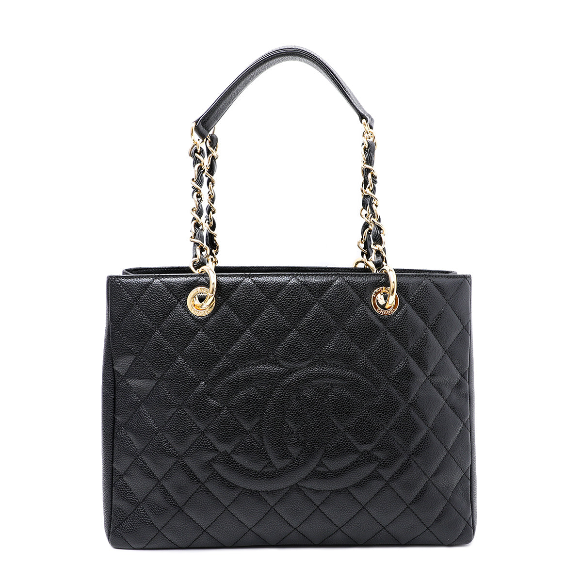Chanel Black Gst Tote Bag
