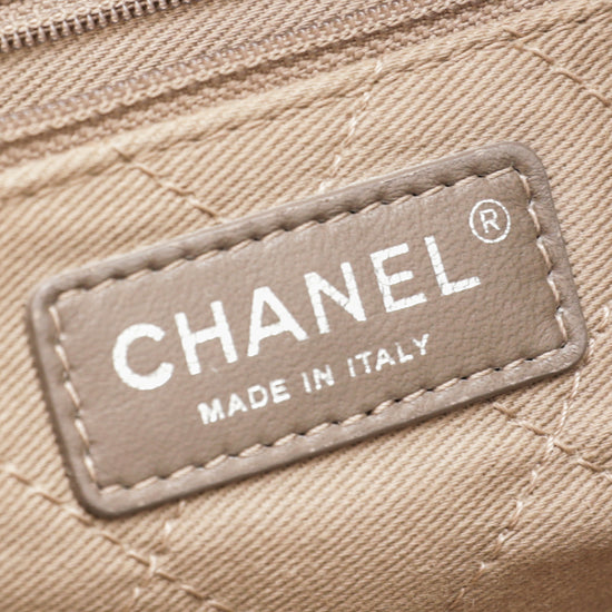 Chanel Black Hampton Convertible Tote Bag