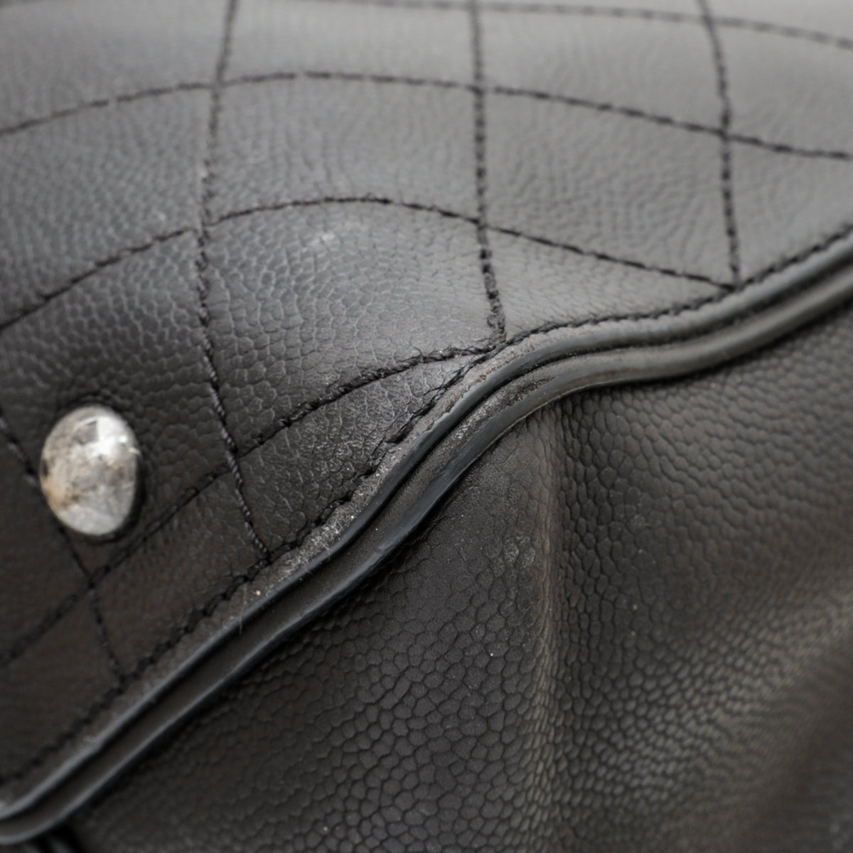 Chanel Black Hampton Convertible Tote Bag-Chanel-THE CLOSET