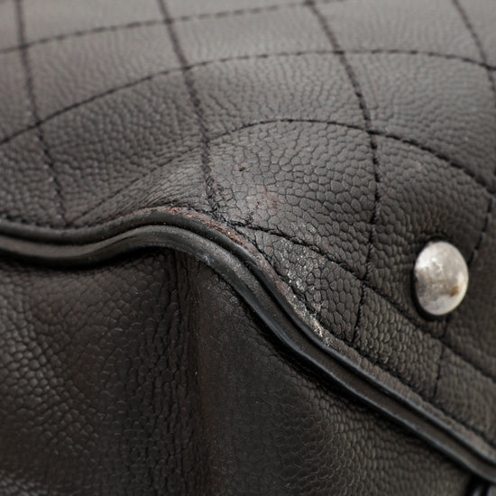 Chanel Black Hampton Convertible Tote Bag – The Closet
