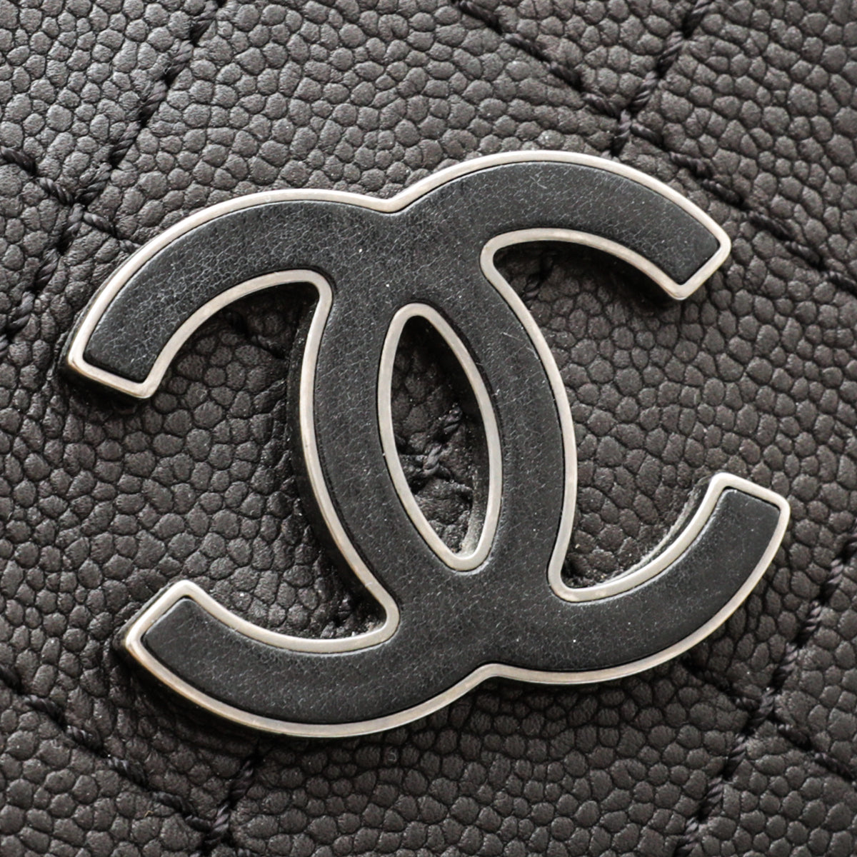 Chanel Black Hampton Convertible Tote Bag-Chanel-THE CLOSET