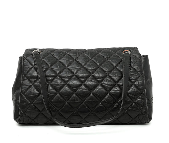 Chanel Black Lady Pearly Flap Bag