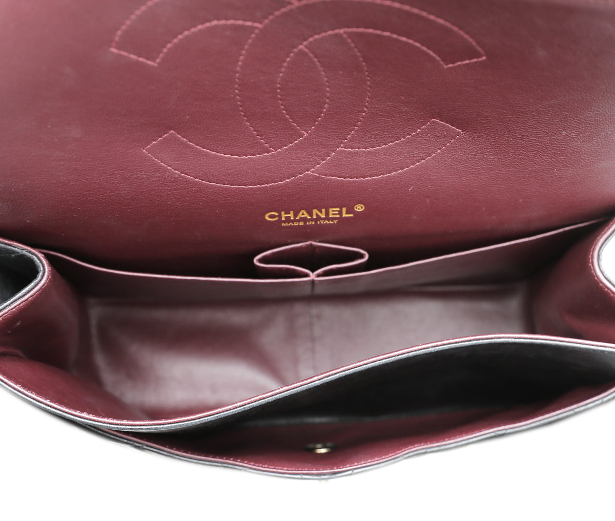 Chanel Black Double Flap Jumbo Bag-Chanel-THE CLOSET