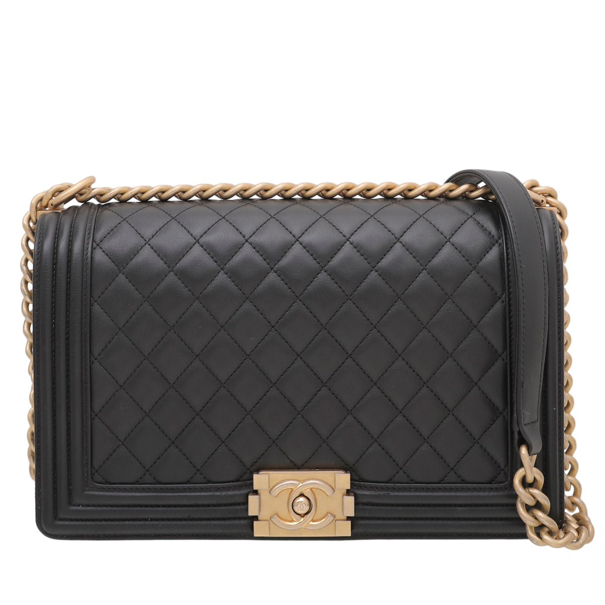 Chanel Black Le Boy New Medium Bag-Chanel-THE CLOSET