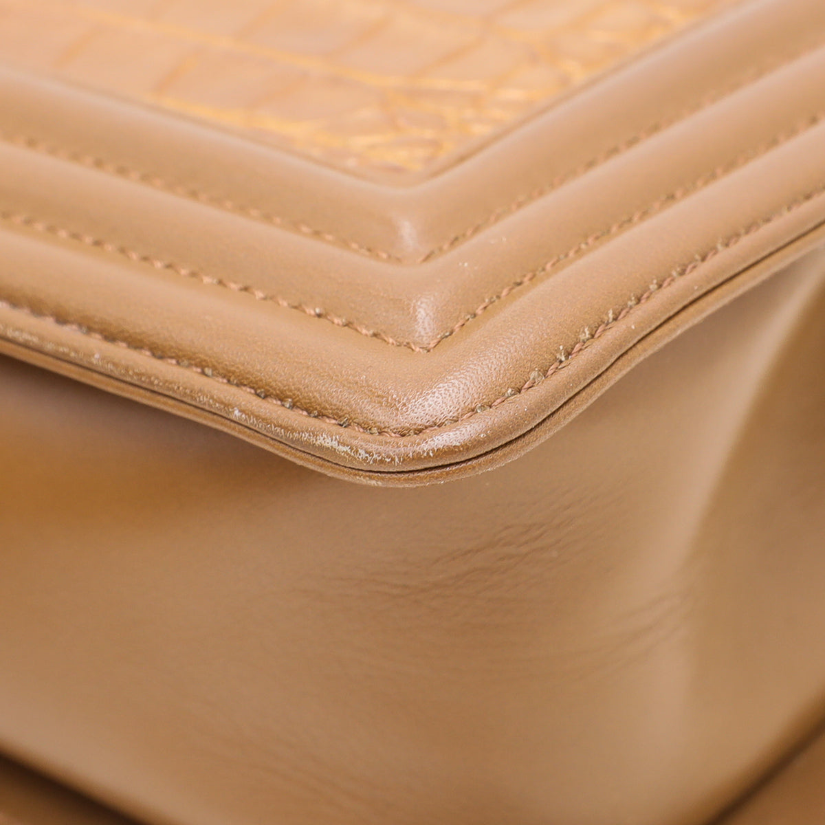 Chanel Mocca Alligator Le Boy Small Flap Bag-Chanel-THE CLOSET